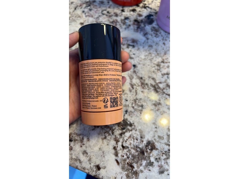 L'Occitane en Provence Homme Eav des Baux Deodorant Stick, 2.6 oz/75 g