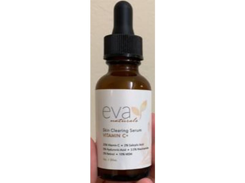 Eva Naturals Skin Clearing Serum Vitamin C+, 1 oz / 30 ml