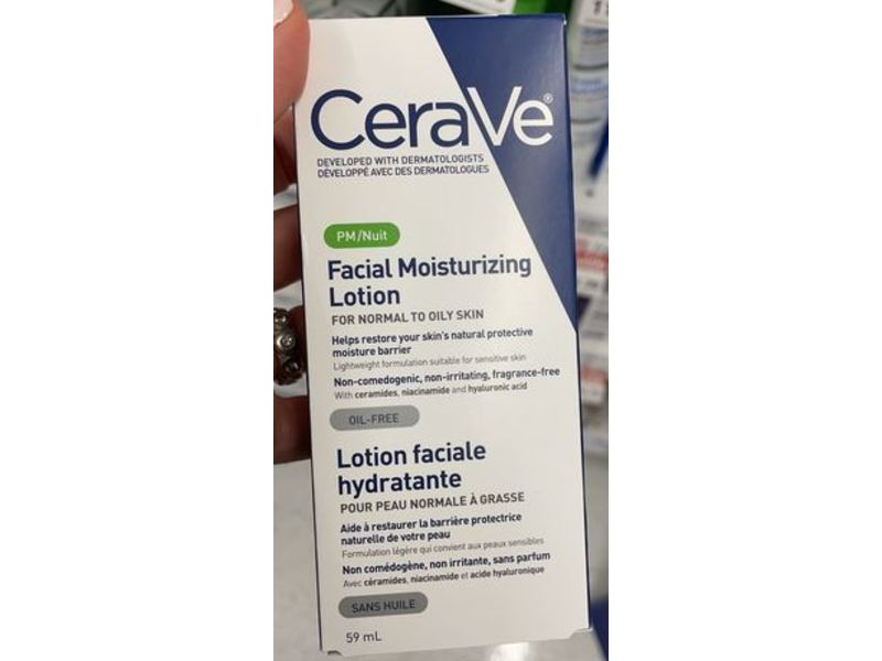 CeraVe Facial Moisturizing Lotion, Oil-Free, 59 mL