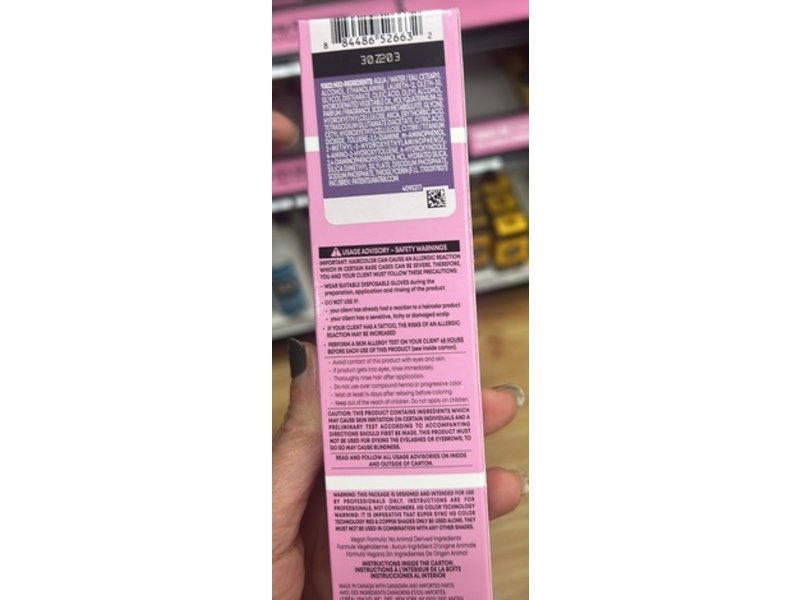 Matrix Super Sync Pre-Bonded Demi-Permanent Hair Color, 10V, 3 oz/85 g, 2 Application