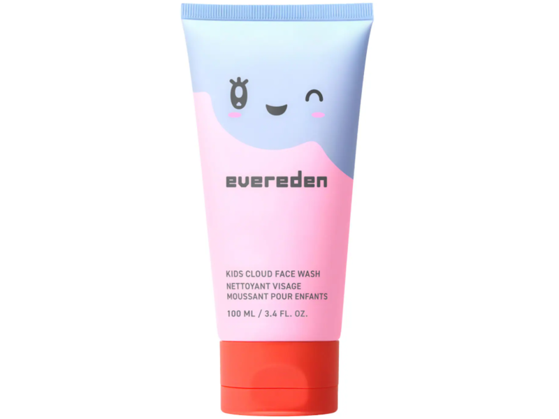 Evereden Kids Cloud Face Wash, Tropical Sorbet, 3.4 fl oz/100 mL
