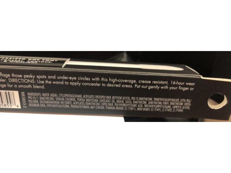 e.l.f. 16HR Camo Concealer, Deep Cinnamon, 0.2 fl oz/6 mL