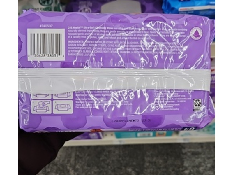 Cvs Health Cleansing Wipes, Fresh Scent, 64 Wipes