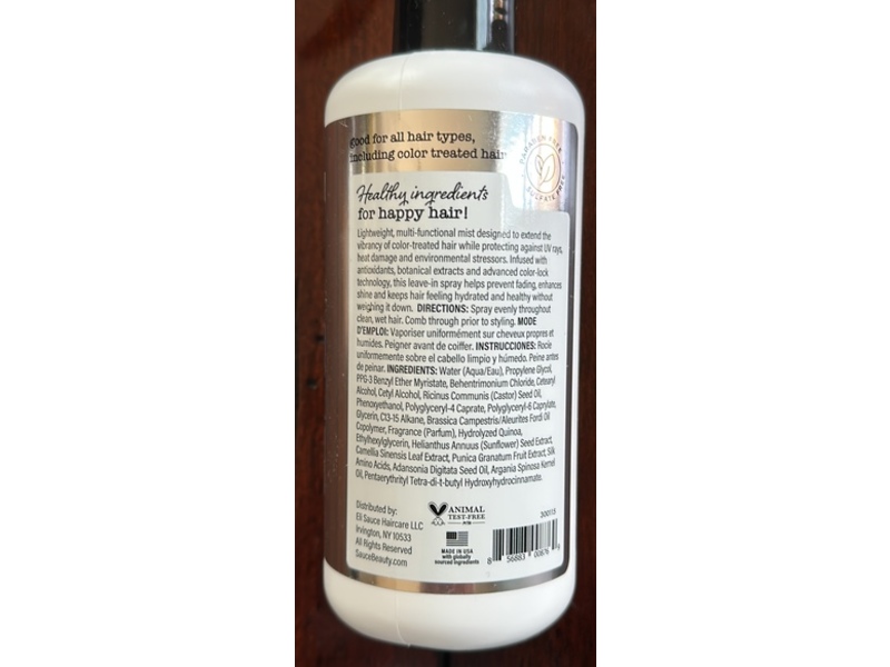 Sauce Color Protecting Spray, Sunflower Spritz, 8 fl oz/237 mL