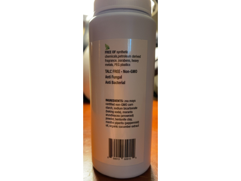 Coat Defense Clean Deodorant & Body Powder, Cucumber Mint, 6 oz/170 g