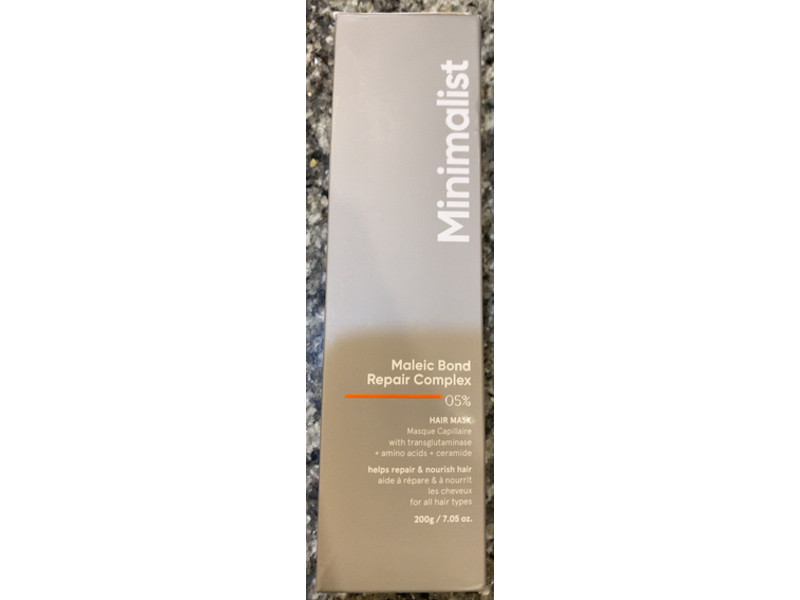 Minimalist Maleic Bond Repair Complex Hair Mask, 7.05 oz/200 g