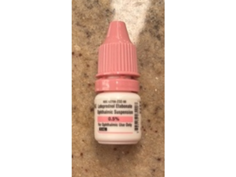 Loteprednol Etabonate Ophthalmic Suspension 0.5%, 5 mL, Sun Pharma (Rx)