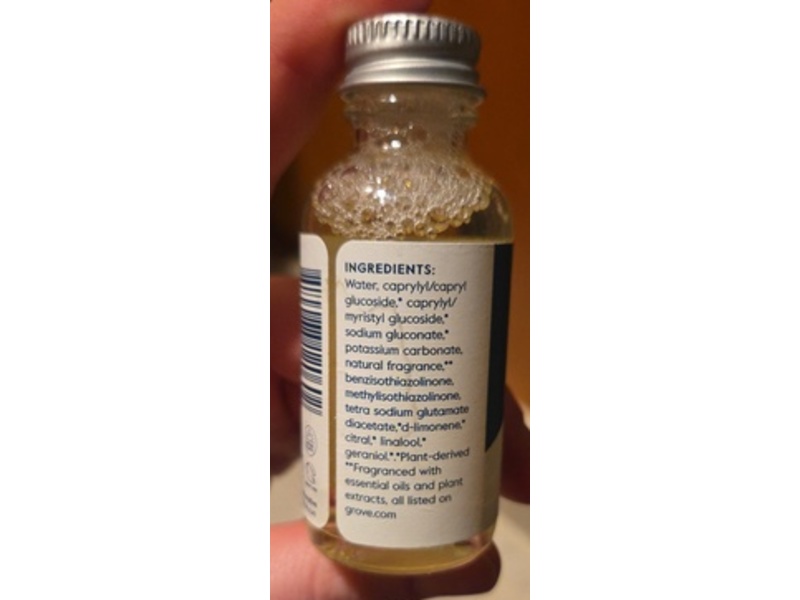 Grove Co. Glass Cleaner Concentrate, Lemon & Eucalyptus, 1 fl oz/30 mL