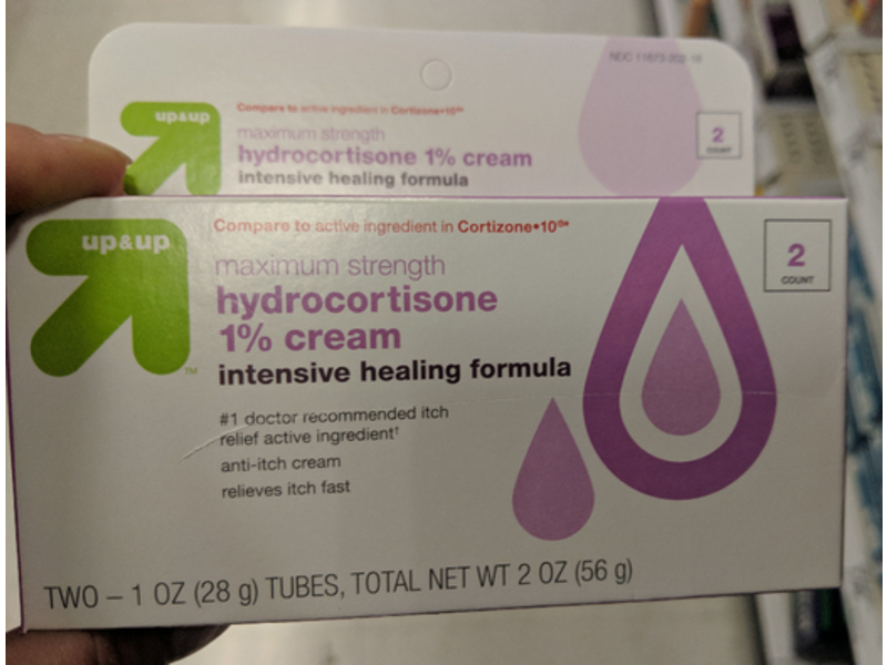 Up & Up Maximum Strength Hydrocortisone 1% Cream, 2 oz/56 g