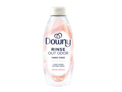 Downy Rinse Out Odor Fabric Rinse, Spring Breeze, 36.7 fl oz/1.08 L