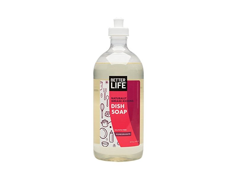 Better Life Dish Soap, Pomegranate, 22 fl oz/657 mL