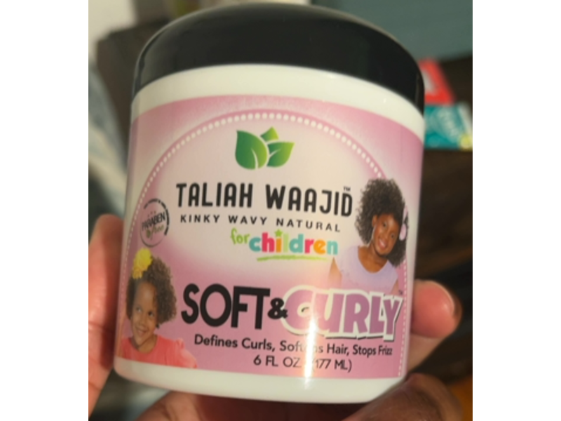 Taliah Waajid Kinky Wavy Natural Soft & Curly Jelly, 6 fl oz/177 mL
