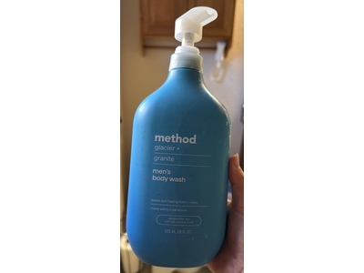 Method Men's Body Wash, Glacier + Granite, 28 fl oz/828 mL