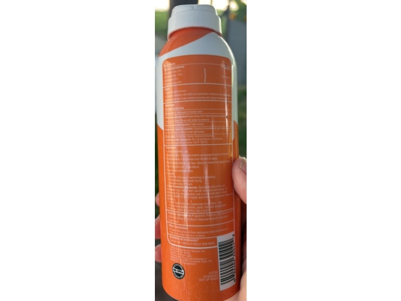 Defense Zone Continuous Spray Sport Sunscreen, SPF 50, 5.2 fl oz/146 g