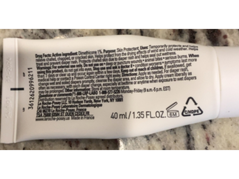 La Roche Posay Cicaplast Balm B5, Shea Butter+Vitamin B5, 1.35 fl oz/40 mL