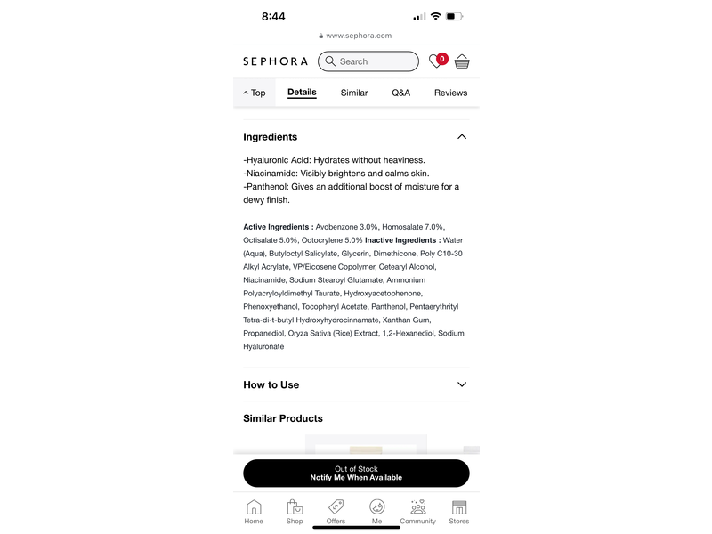 Beauty of Joseon Day Dew Sunscreen Lightweight, SPF 50, 1.69 fl oz/50 mL