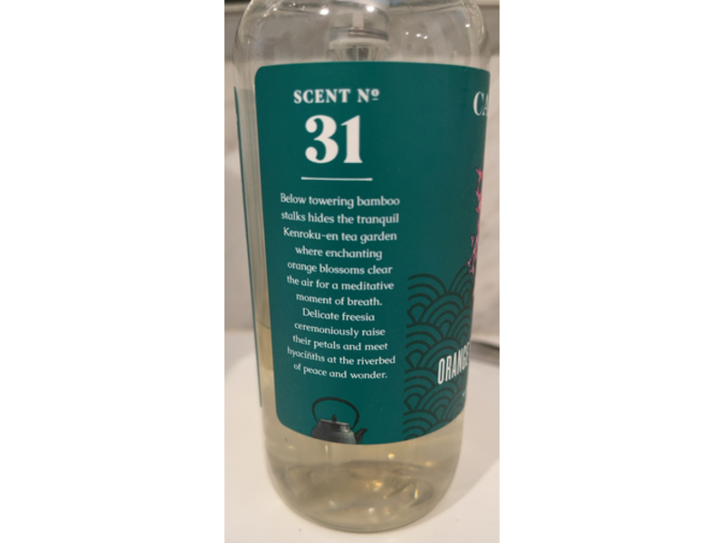 Caldrea Hand Soap, Orange Blossom Bamboo, 10.8 oz/319 mL