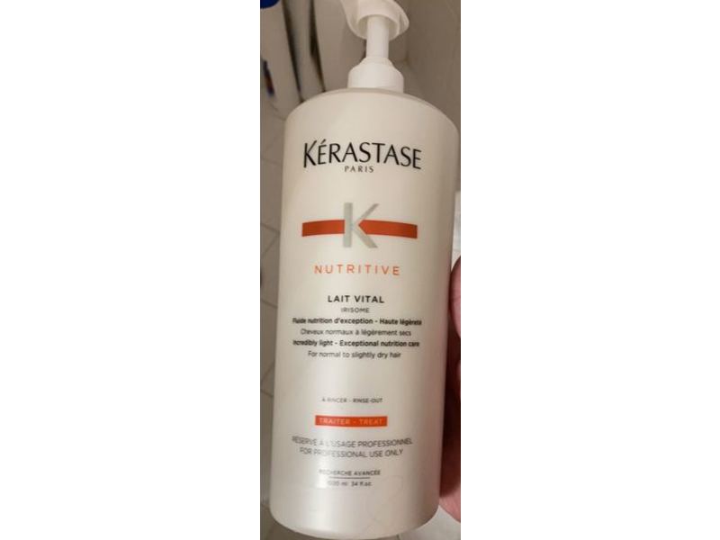 Kerastase Nutritive Lait Vital Conditioner, Traiter Treat, 34 fl oz/1000 mL