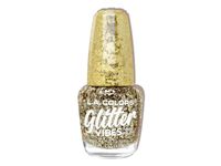 L.A. Colors Glitter Vibes Nail Polish, Golden Glow, 0.44 fl oz/13 mL - thumbnail 1