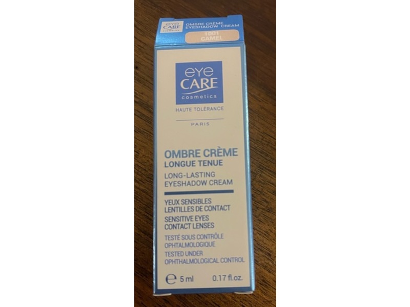 Eye Care Cosmetics Long-Lasting Eyeshadow Cream, 1001 Camel, 0.17 fl oz/5 mL