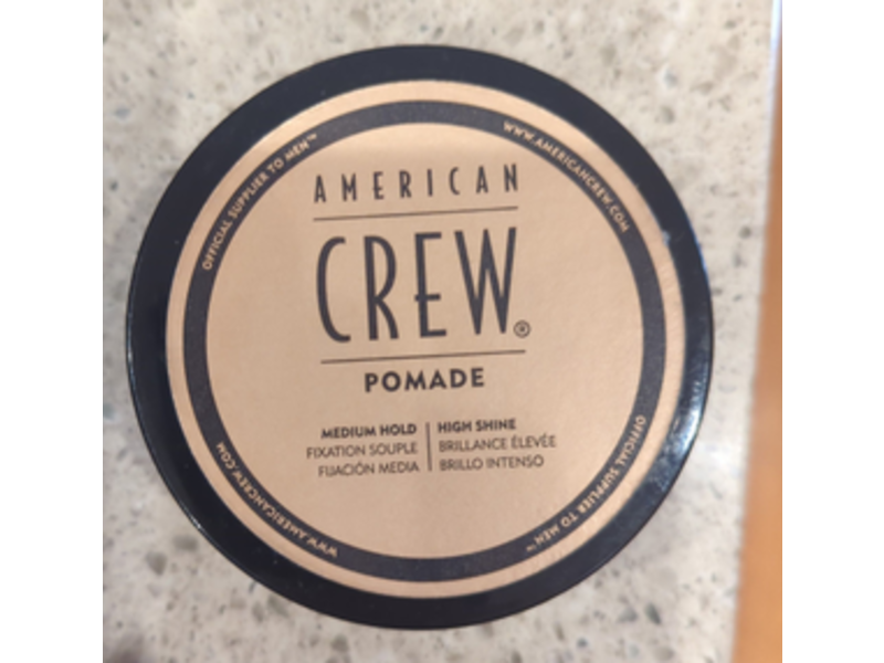 American Crew Pomade, Medium Hold, 3 oz/85 g
