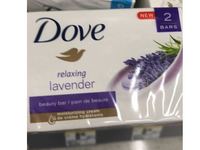 Dove Relaxing Moisturizing Cream Beauty Bar, Lavender Oil & Chamomile, 3.75 oz/106 g, Pack Of 2 - thumbnail 3