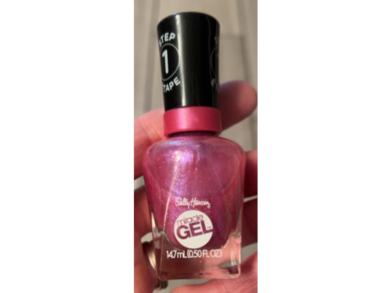 Sally Hansen Miracle Gel, Quartz & Kisses, 0.50 fl oz/14.7 mL