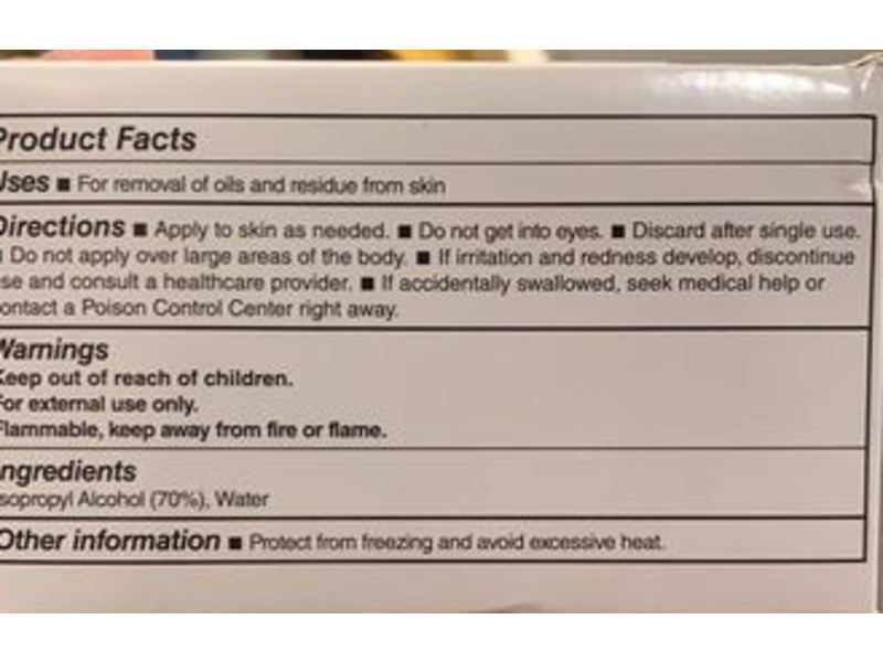 Topcare Sterile Alcohol Prep Pads, Thick & Soft, 100 Count