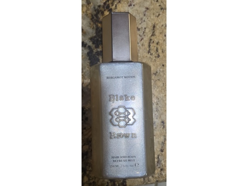 Blake Brown Hair & Body Refresh Mist, Bergamot Woods, 5 fl oz/150 mL