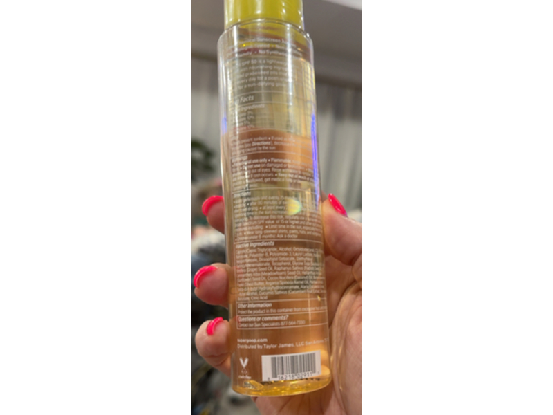 Supergoop! Glow Oil, SPF 50 PA++++, 5 fl oz/148 mL