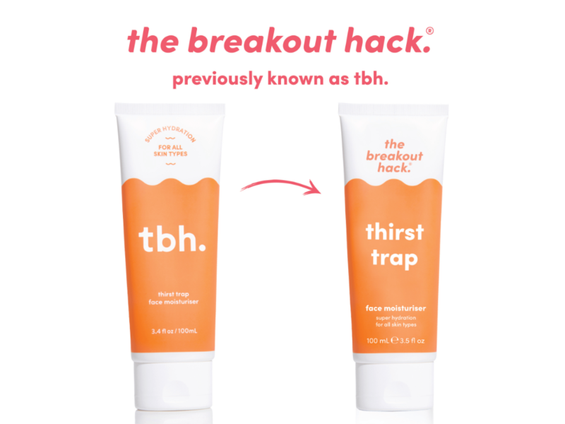 the breakout hack Thirst Trap Face Moisturizer, 3.5 fl oz/100 mL