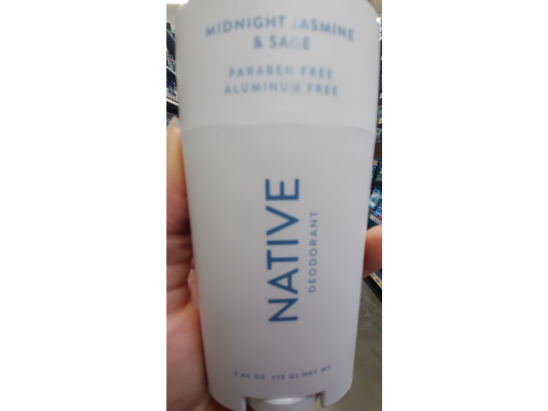 Native Deodorant, Midnight Jasmine & Sage, 2.65 oz/75 g