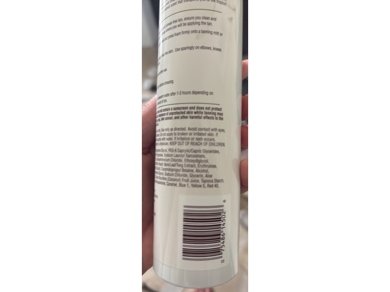 Hawaiian Tropic Aloha Glow Self-Tanning Mousse, Express Tan, 6.7 oz/189.9 g