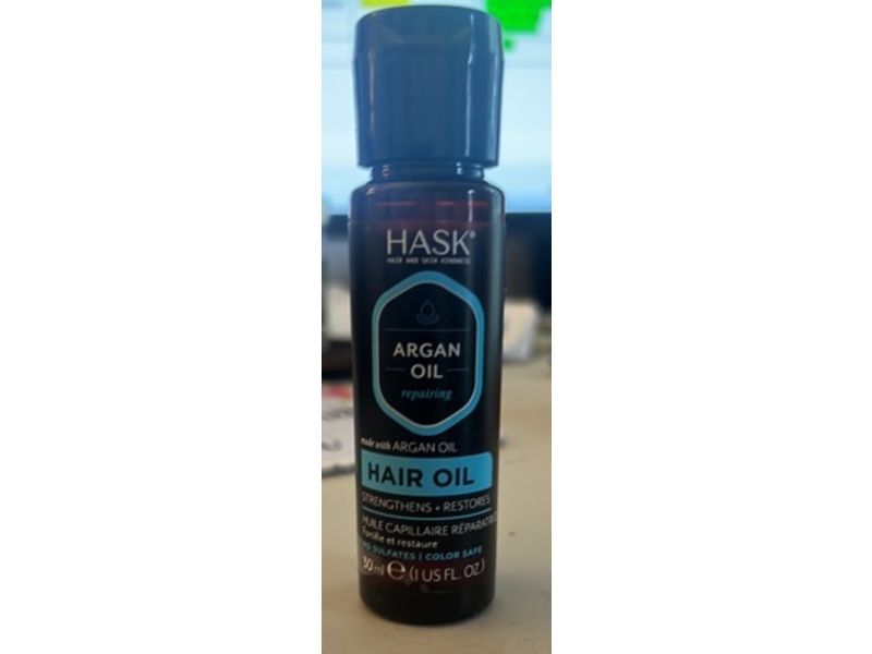 Hask Argan Hair Oil, Repairing, 1 fl oz/30 mL