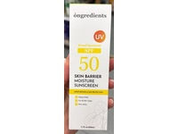 Ongredients Skin Barrier Moisture Sunscreen, SPF 50, Broad Spectrum, 1.7 fl oz/50 ml - thumbnail 2