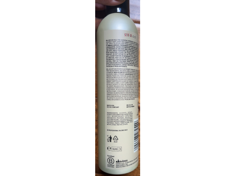 Davines Hairspray, 12.06 oz/342 g