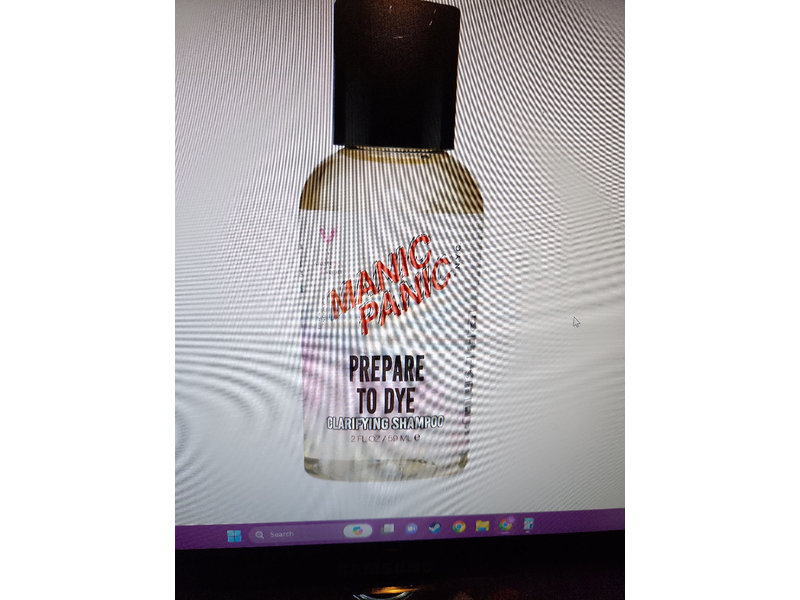 Manic Panic Clarifying Shampoo, Prepare To Dye, 2 fl oz/59 mL