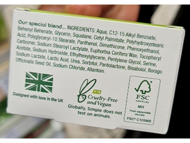 Simple Restores & Replenishes Night Cream, Vital Vitamin, 50 mL