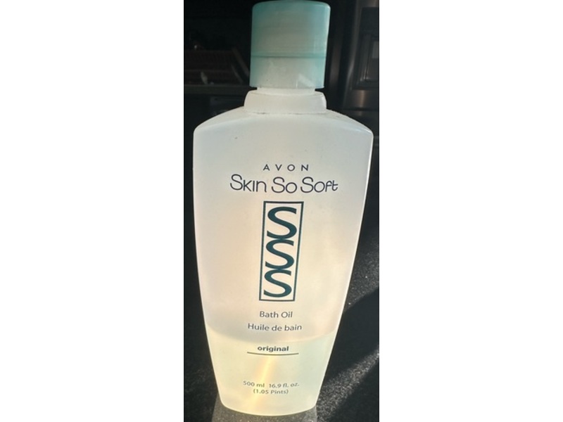 Avon Skin So Soft Bath Oil, Original, 16.9 fl oz/500 mL
