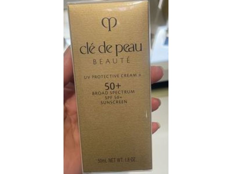 Cle De Peau UV Protective Sunscreen Cream, SPF 50+, 1.8 oz/50 mL