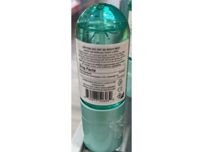 Kopari Paradiso Sun Juice Body Mist, Watermelon Sugar, SPF 30, 2 fl oz/60 mL