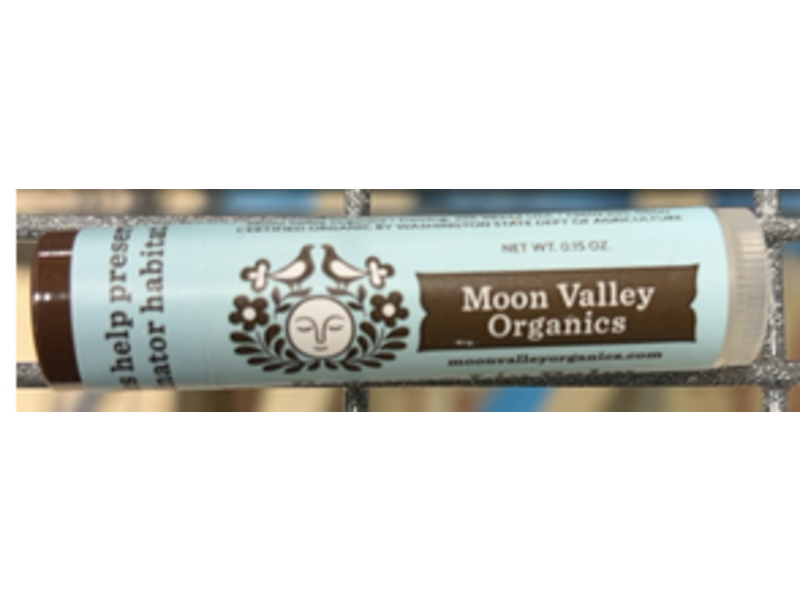 Moon Valley Organics Beeswax Lip Balm, Cool Mint Vanilla, 0.15 oz
