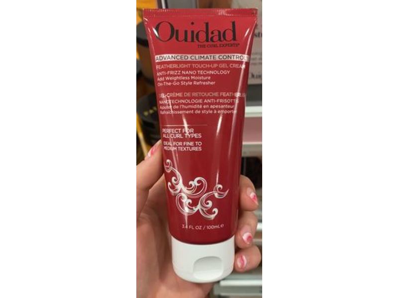 Ouidad Advanced Climate Control Featherlight Touch-Up Gel Cream, 3.4 fl oz/100 mL