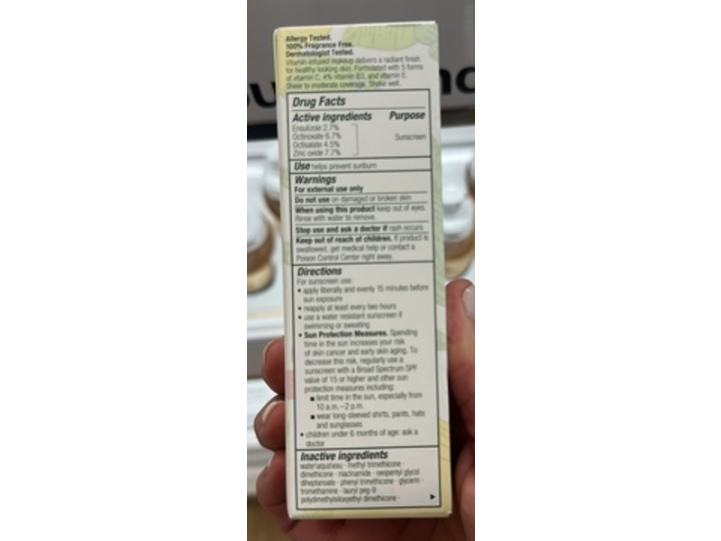 Clinique Even Better Clinical Vitamin Makeup Foundation, SPF 45, Light Medium Warm 2, 1 fl oz/30 mL