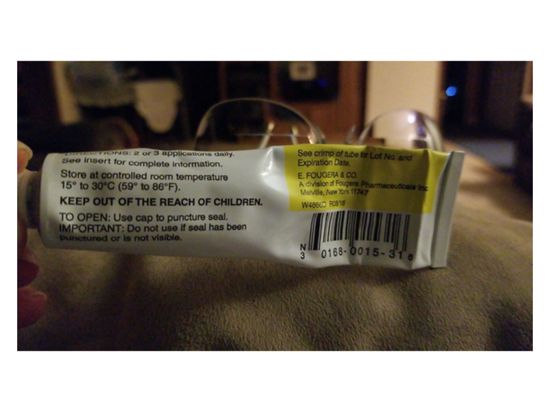 Hydrocortisone Cream USP, 1%, 28.35 g, Fougera (RX)