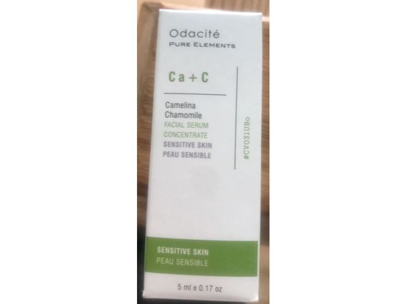 Odacite Pure Elements Camelina Chamomile Facial Serum, 0.17 oz/5 mL