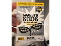 Molly's Suds Washing Machine Cleaner Tabs, Lemon, 5.3 oz, 6 Count - Image 3