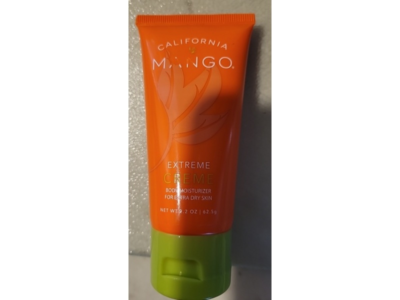 California Mango Extreme Creme Body Moisturizer, 2 oz/62.5 g