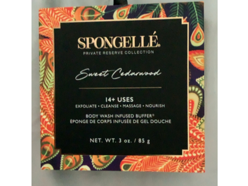 Spongelle Body Wash, Sweet Cedarwood, 3 oz/85 g