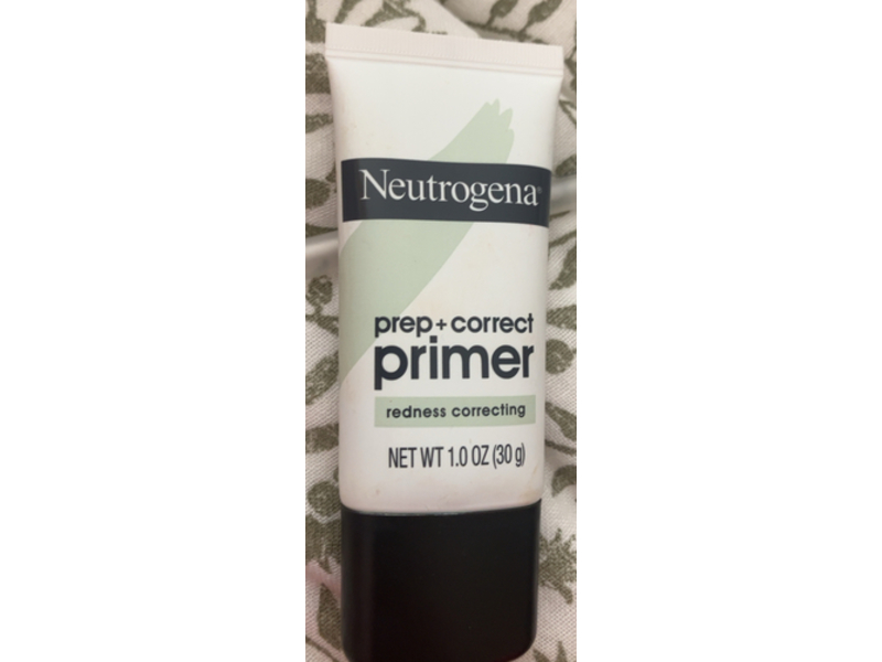 Neutrogena Prep + Correct Primer, Redness Correcting, 1.0 oz/30 g